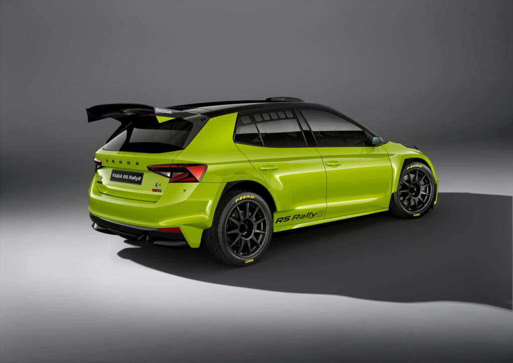 Nejdražším modelem značky Škoda je soutěžní speciál Škoda Fabia RS Rally2