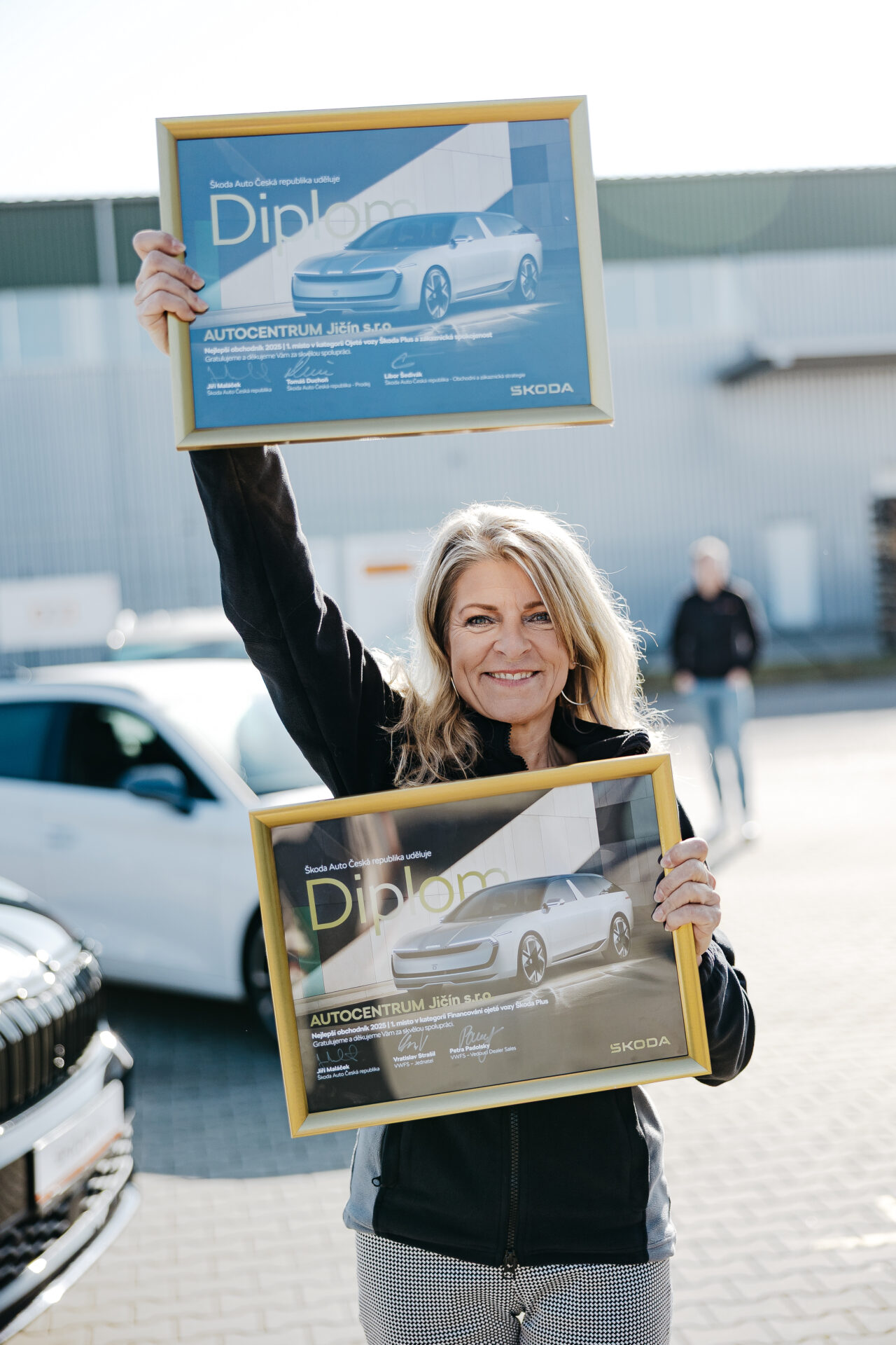 Iva Bohuňovská vede tým prodeje ojetých vozů