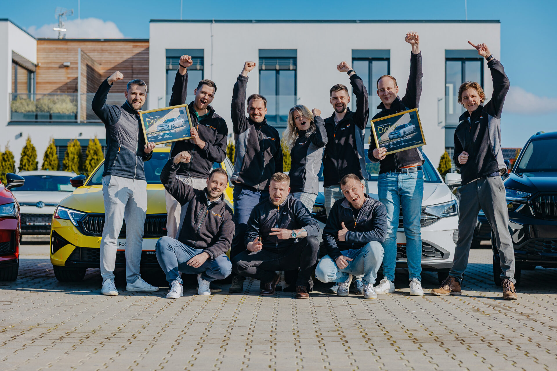 Dvě první místa v Obchodníkovi roku pro AUTOCENTRUM Jičín!